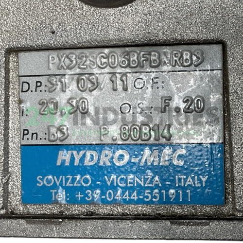 PX32SC06-BFBN-RB3 Hydro-Mec Image 4