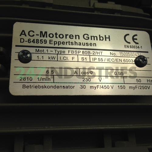 ABS80B-2/HTB3 AC-Motoren GmbH Image 2
