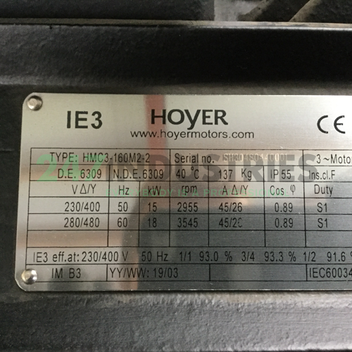 HMC3-160M2-2-B3 Hoyer Image 4