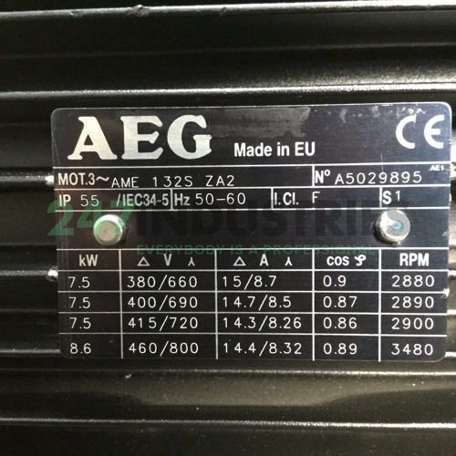 AME132SZA2B34 AEG Image 4