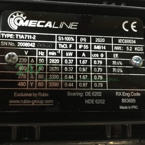 T1A711-2B14 Mecaline Image 4