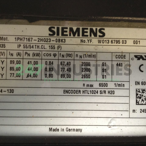 1PH7167-2HG23-0BK3 Siemens Image 2