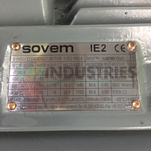 Y-IE2-160L4 Sovem Image 2