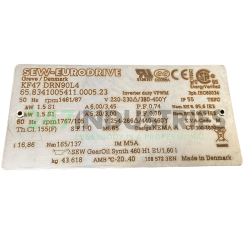 KF47DRN90L4 SEW-EURODRIVE Image 4