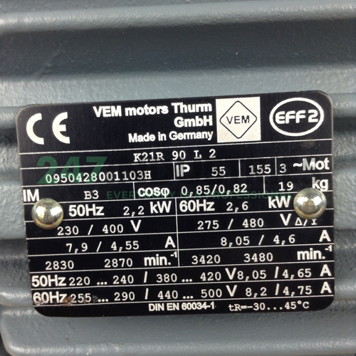 K21R90L2B3 VEM Image 2