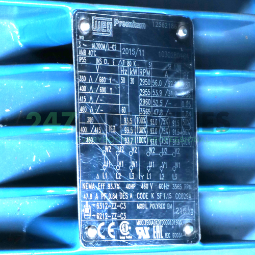 30K32AL3200M/L2B3 WEG Image 2