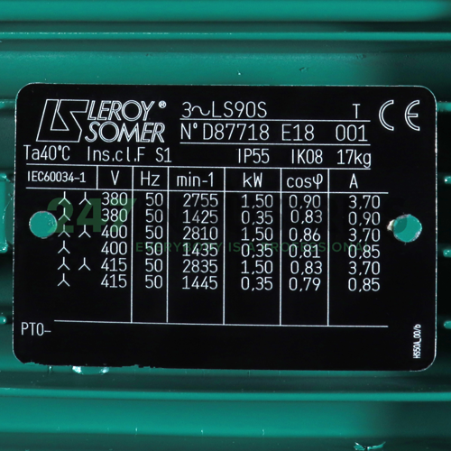 LS90S-B3 Leroy Somer Image 2