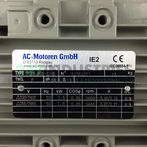FCA90S-2/HEB5 AC-Motoren GmbH Image 2