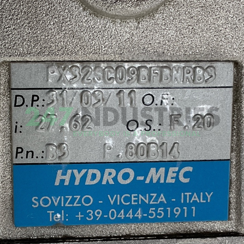 PX32SC09-BFBN-RB3 Hydro-Mec Image 4