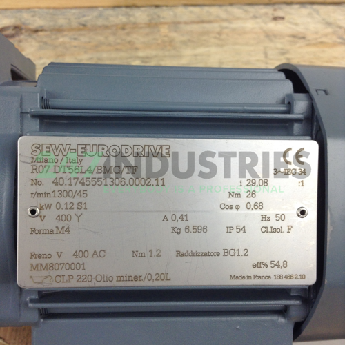 R07DT56L4/BMG/TF SEW-EURODRIVE Image 2