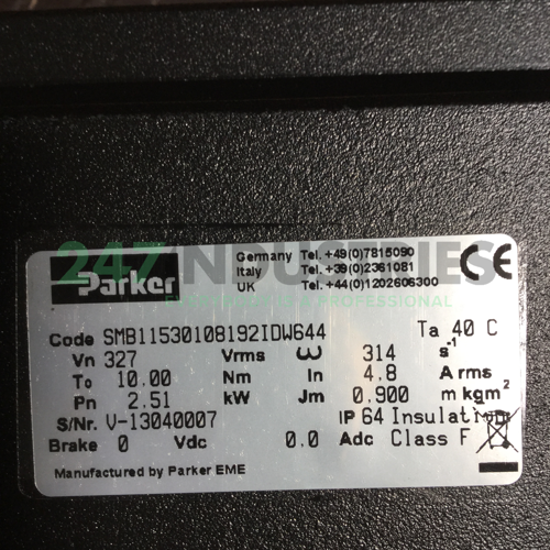 SMB11530108192IDW644 Parker Image 4