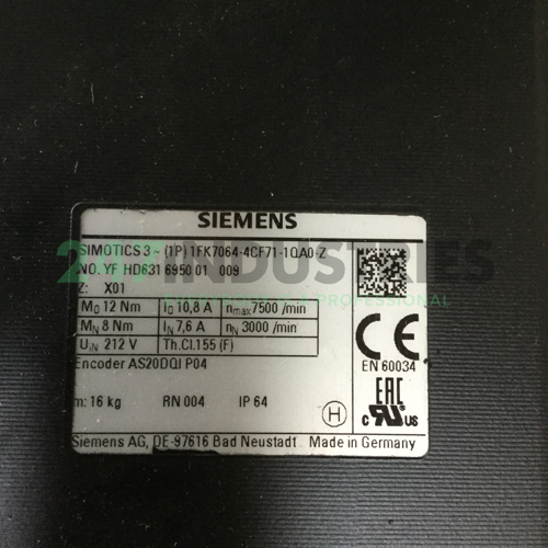 1FK7064-4CF71-1QA0-Z X01 Siemens Image 4