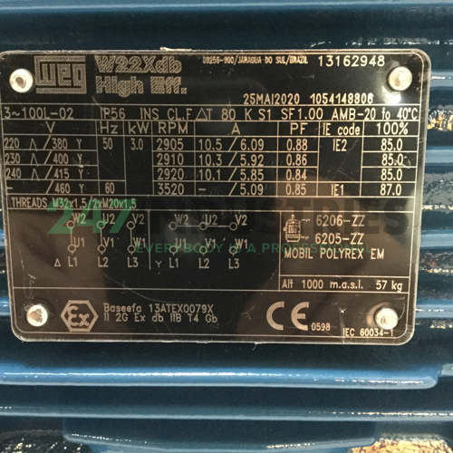 3K31CI2100L2B352G WEG Image 4