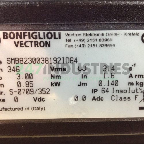 SMB8230038192ID64 Bonfiglioli