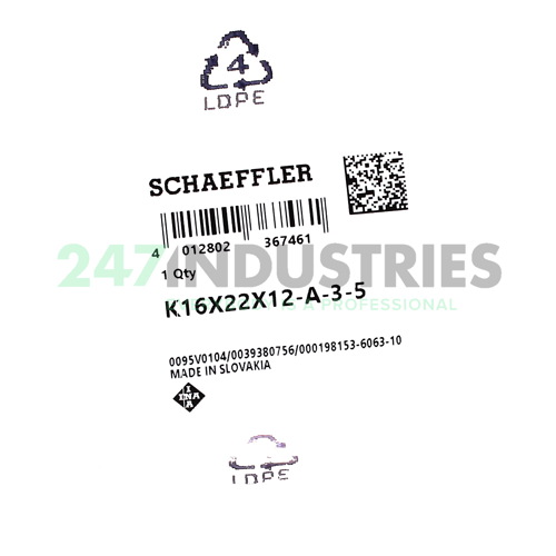 K16X22X12-A/-3-5 INA