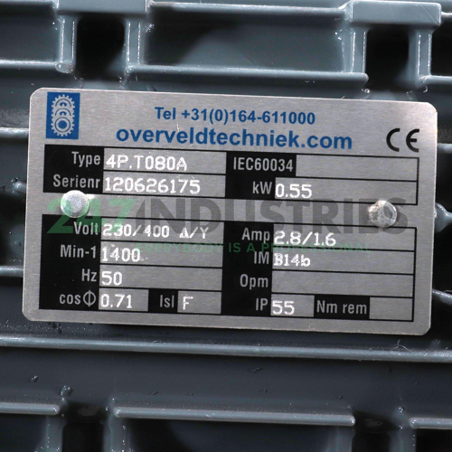 4P.T080A-FRS85/PC-I70 Overveld Techniek Image 2