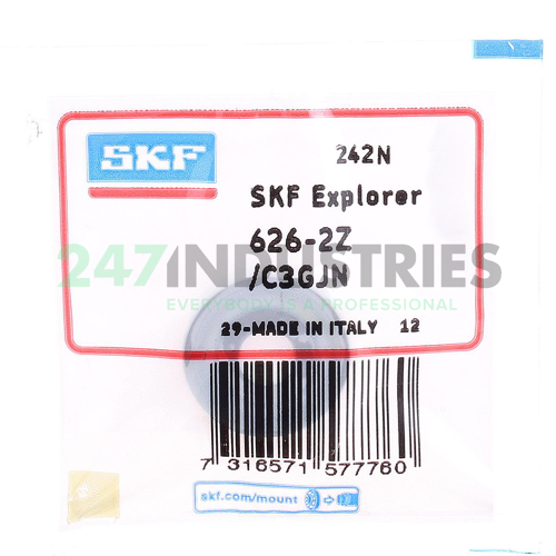 626-2Z/C3GJN SKF Image 2