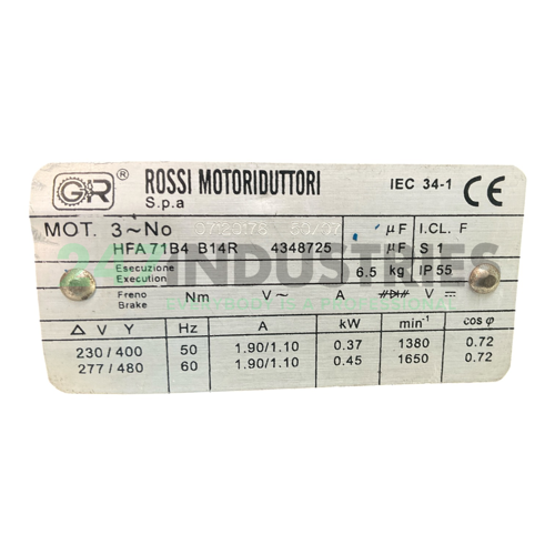 MRV225UO4E-HFA71B4B14 Rossi Image 3
