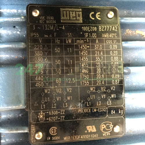 11K31CI0132M4B5 WEG Image 4