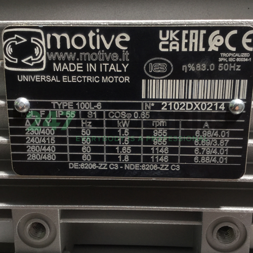 100L-6-B3 Motive Srl Image 4