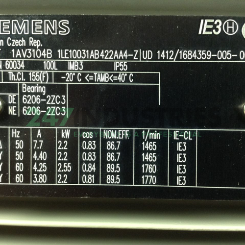 1LE1003-1AB42-2AA4 Siemens Image 2