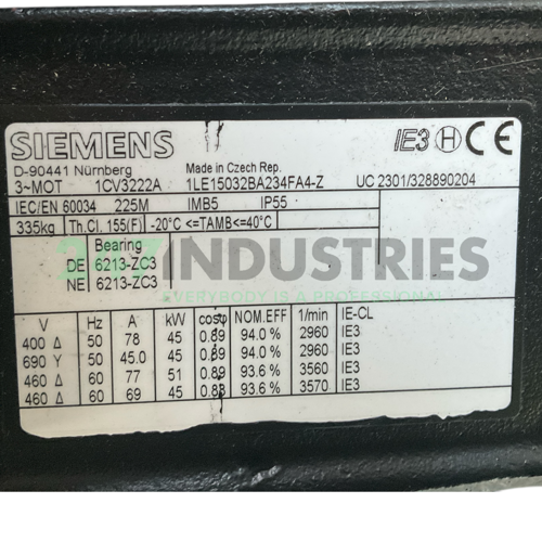 1LE1503-2BA23-4FA4-Z Siemens Image 4