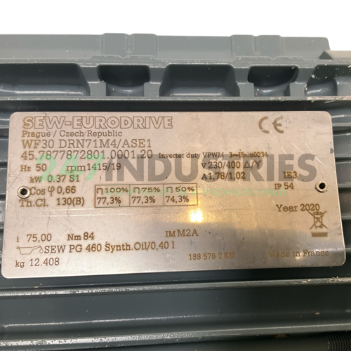 WF30DRN71M4/ASE1 SEW-EURODRIVE Image 4
