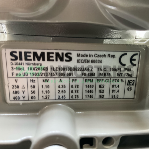 1LE1001-0DB62-2JA4-Z Siemens Image 4