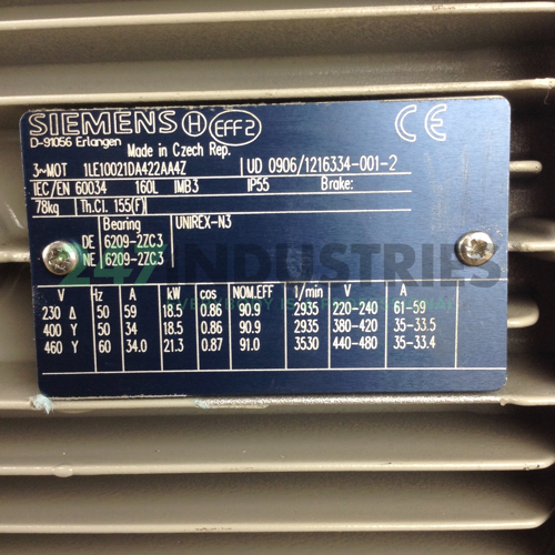 1LE1002-1DA42-2AA4-Z Siemens Image 2