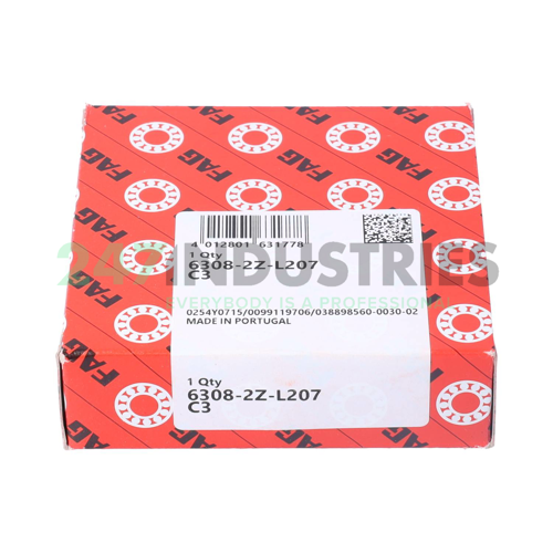 6308-2Z-L207-C3 FAG Image 3