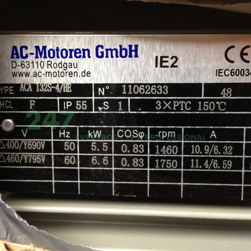 FCPA132S-4/HEB34 AC-Motoren GmbH Image 2