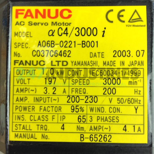 A06B-0221-B001 Fanuc Image 2