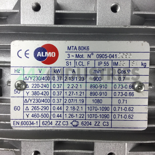 MTA80K6-B14 Almo Image 2