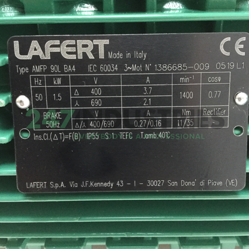 AMFP90LBA4B5 Lafert Image 4