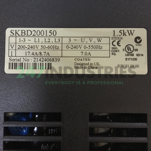 SKBD200150 Control Techniques Image 4