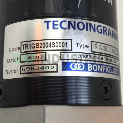 TR G 060 2 4 STD 60A CD 11 S1 VB SB KE Bonfiglioli Image 4