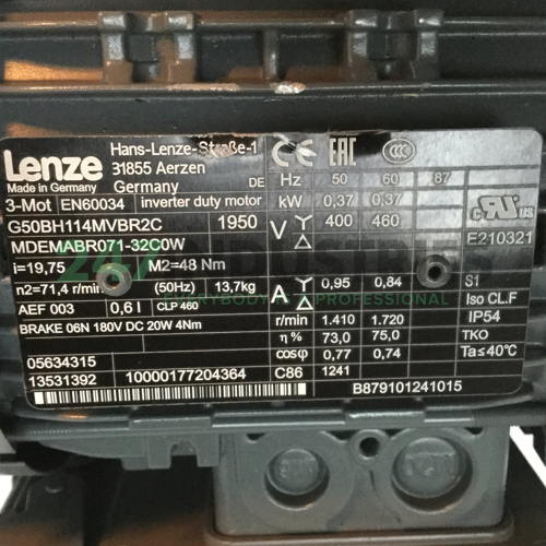 G50BH114MVBR2XMDEMABR071-32C0W Lenze Image 4