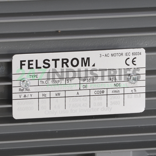 3F2A-100LB-2B34 Felstrom Image 2