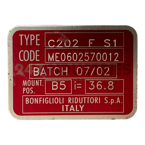 C202F36.8S1-M1SD4FD Bonfiglioli Image 4