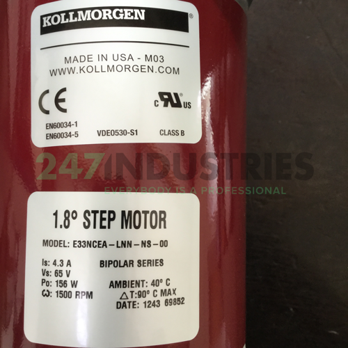 E33NCEA-LNN-NS-00 Kollmorgen Image 4
