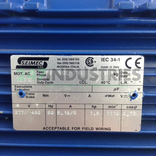 HF90L6B5 Seimec Image 2