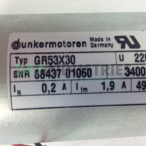GR53X30/PLG52-288/220 Dunkermotoren Image 2