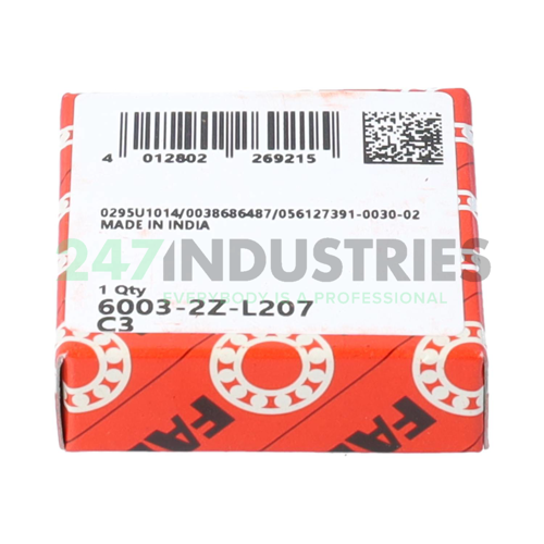 6003-2Z-L207-C3 FAG Image 3