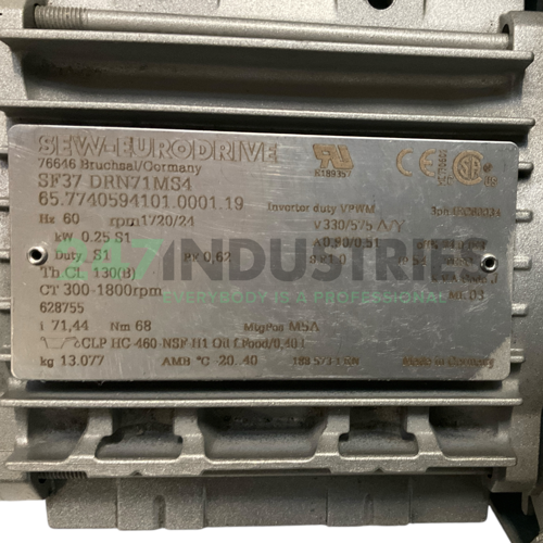 SF37DRN71MS4 SEW-EURODRIVE Image 4