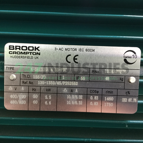 A-DA132SA4B3-PTC Brook Crompton Image 4