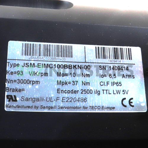 JSM-EIMC100BBKN-00 Teco Image 2