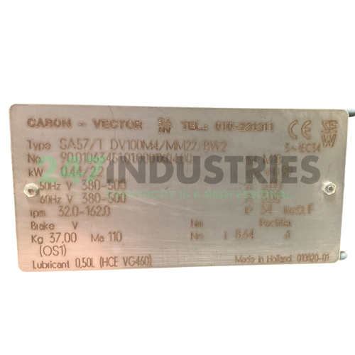 SA57/TDV100M4/MM22/BW2 SEW-EURODRIVE Image 6