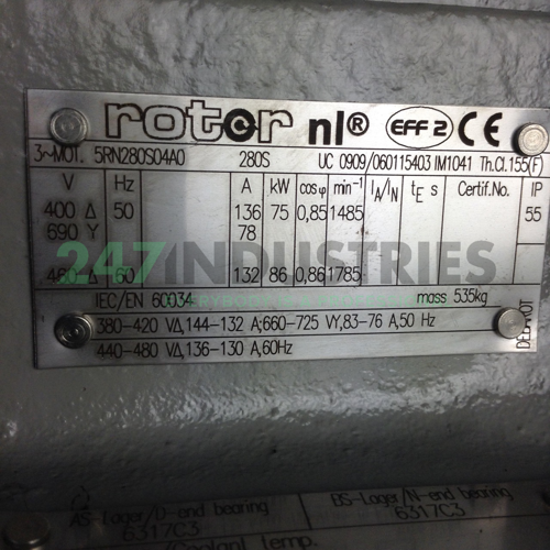 5RN280S04A0 Rotor Nederland BV Image 2