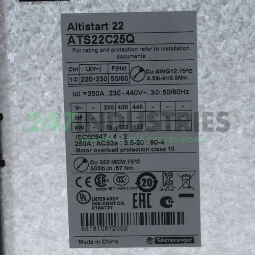 ATS22C25Q Schneider Electric Image 3
