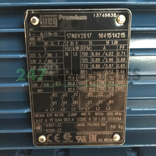 1.5K31AL3112M8B3 WEG Image 4